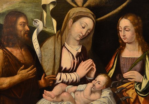 Madonna col Bambino tra san Giovanni Battista e santa Caterina d'Alessandria